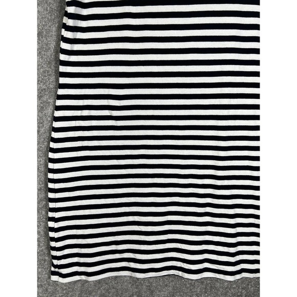 Calvin Klein‎ CK Striped Polo Shirt Dress Womens Size Large Blue White Pink - Picture 12 of 15